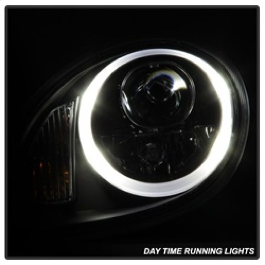 SPYDER 5083197 Projector Headlights - DRL LED - Black