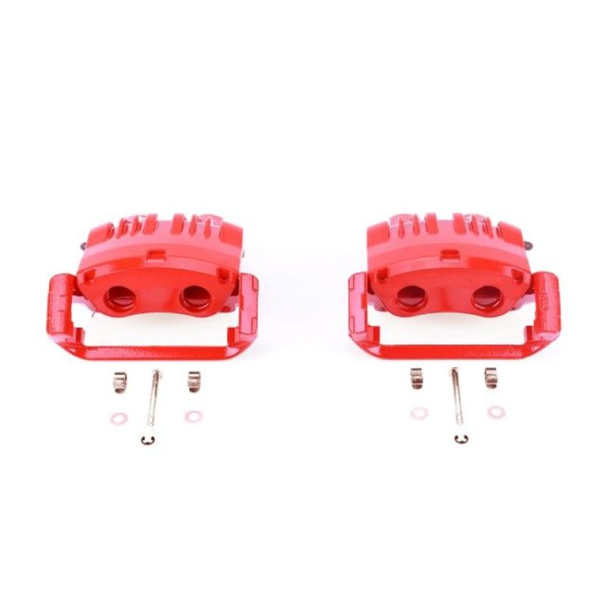 PowerStop S4766C Red Powder Coated Calipers