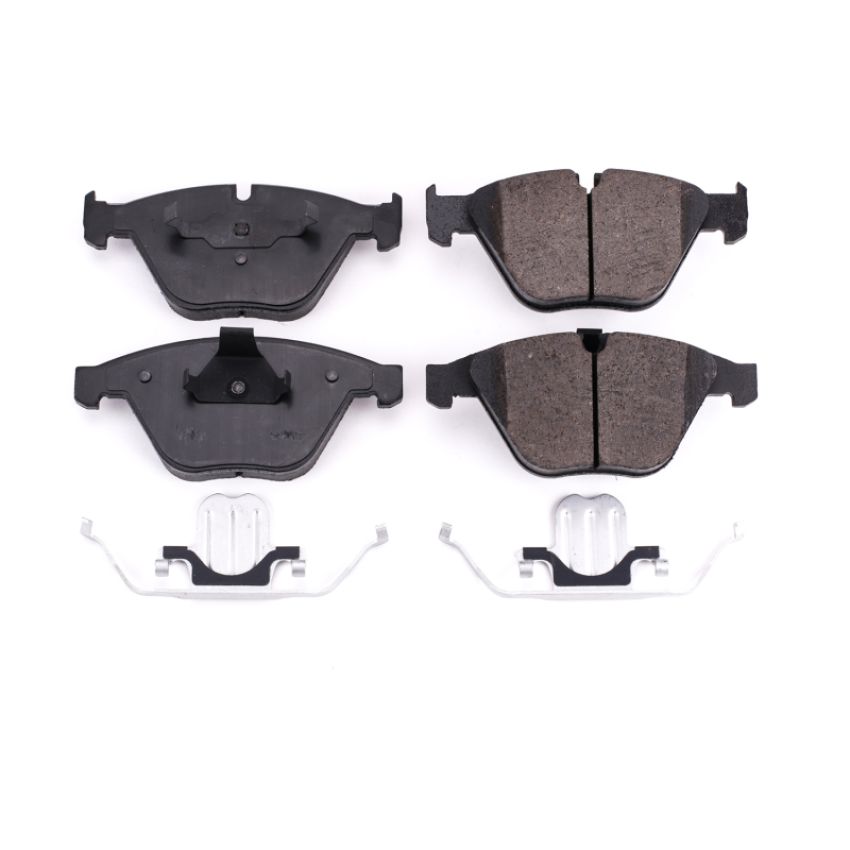 PowerStop 17-1260 PowerStop - Z17 Low-Dust Ceramic Brake Pads with Hardware
