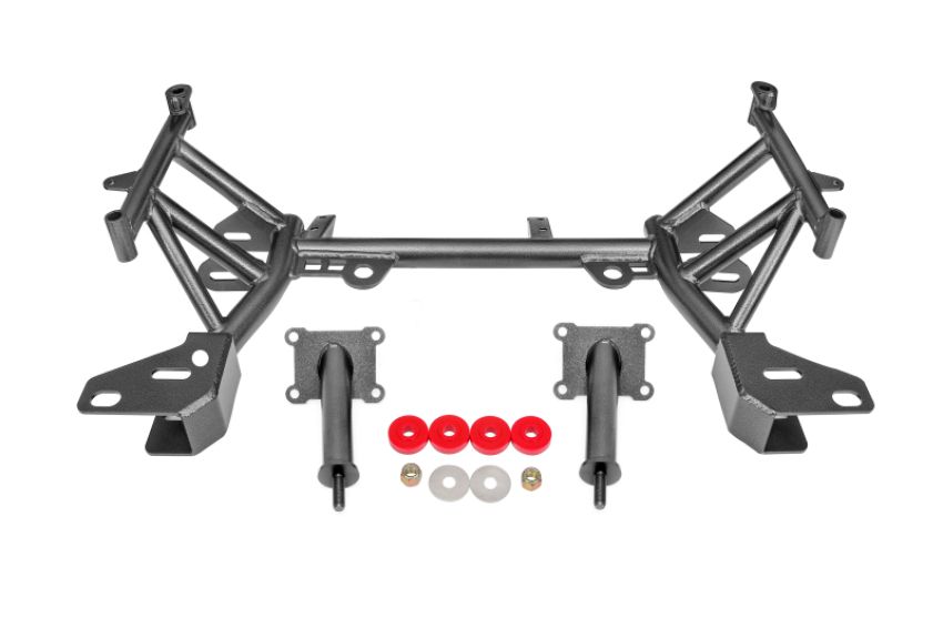 BMR Suspension KM349H K-member, Low Mount Turbo, LS1 Motor Mounts, Pinto Mounts