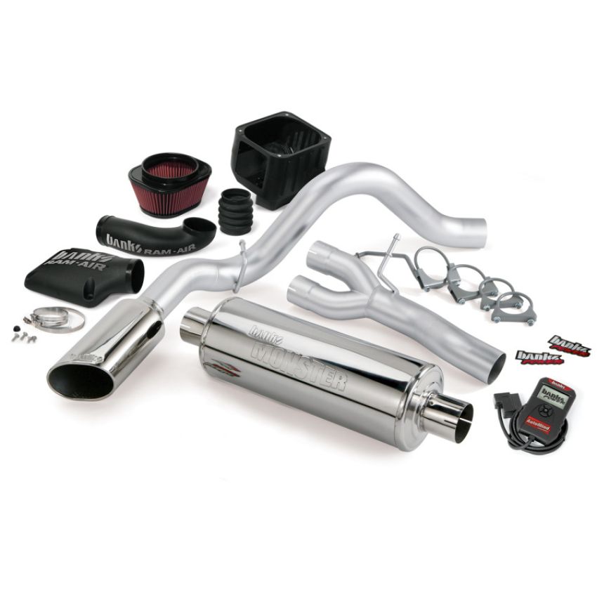 Banks Power 48046 10 Chevy 5.3L CCSB FFV Stinger System - SS Single Side-Exit Exhaust w/ Chrome Tip