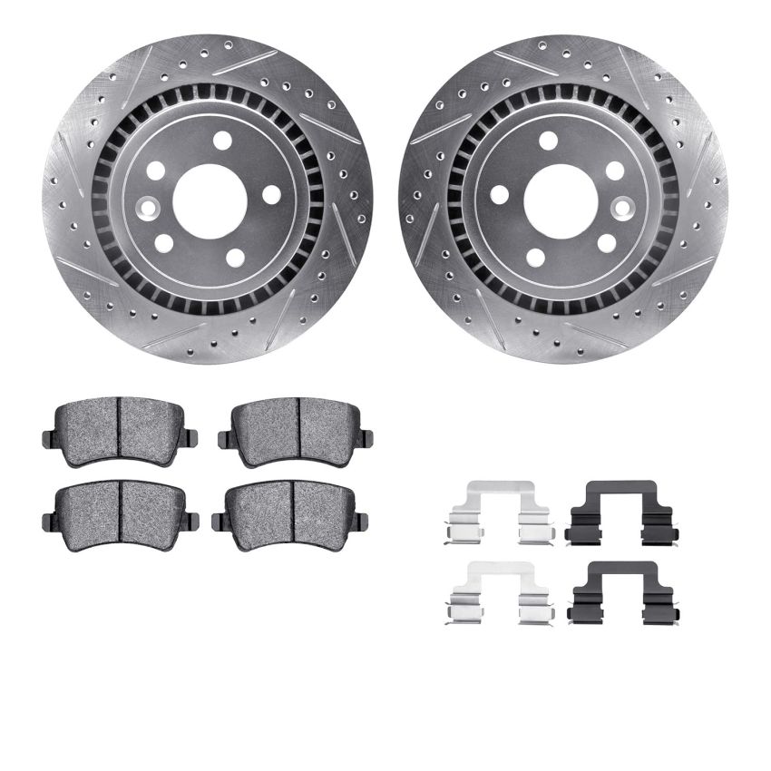 Dynamic Friction 7512-27063 Rotor Kit
