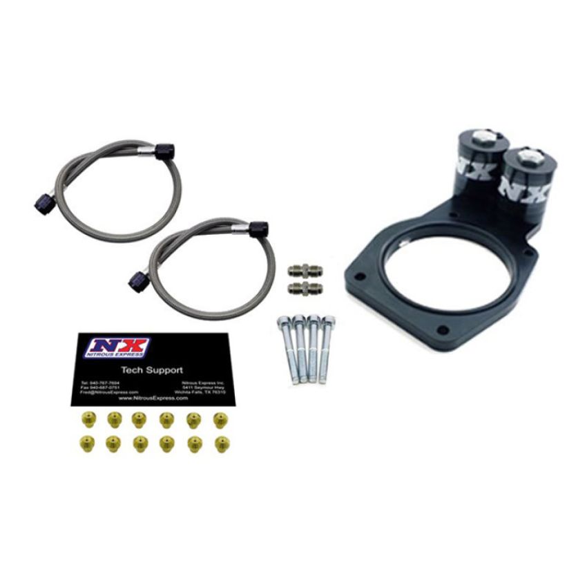 Nitrous Express NX931 EFI PLATE CONVERSION, 5TH GEN CAMARO W/ ATTACHED SOLENOIDS