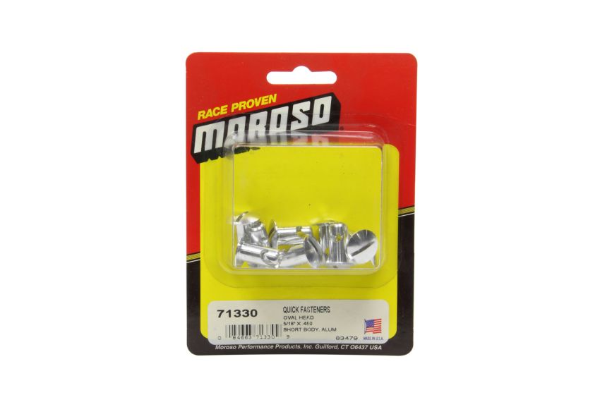 MOROSO MOR71330 Oval Head Quick Fastener 5/16 x .450