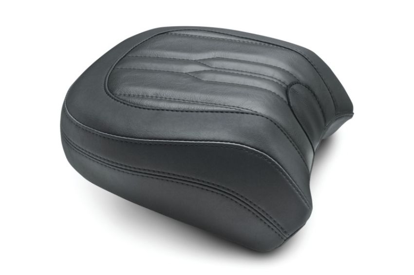 Mustang Motorcycle 79042 Mustang 18-21 Harley Low Rider, Sport Glide Standard Touring Recessed Passenger Seat - Black