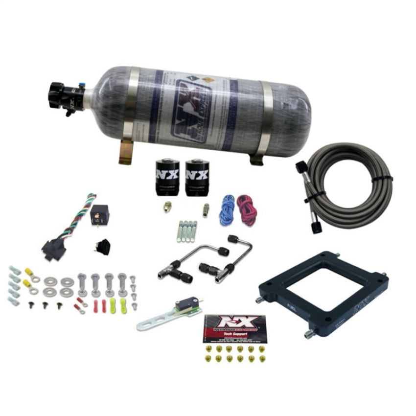 Nitrous Express 60070-12 Dominator Gemini STAGE 6 W/ COMPOSITE BOTTLE