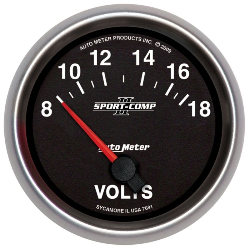 AutoMeter 7691 GAUGE, VOLTMETER, 2 5/8