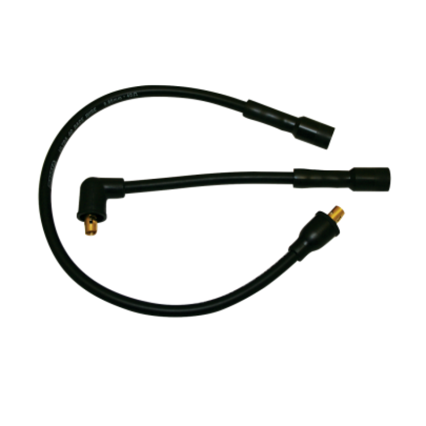 Moroso 28325 86-03 Harley-Davidson XL (Except XL 1200S) Ultra 40 Wire Set - Black