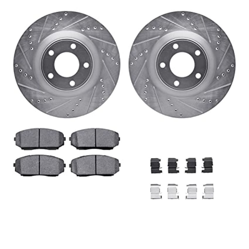 Dynamic Friction 7512-54188 Rotor Kit