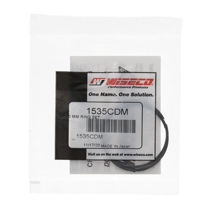 Wiseco 1535CDM Wiseco Piston Ring Set, 2 Cycle, 39.00 MM Bore