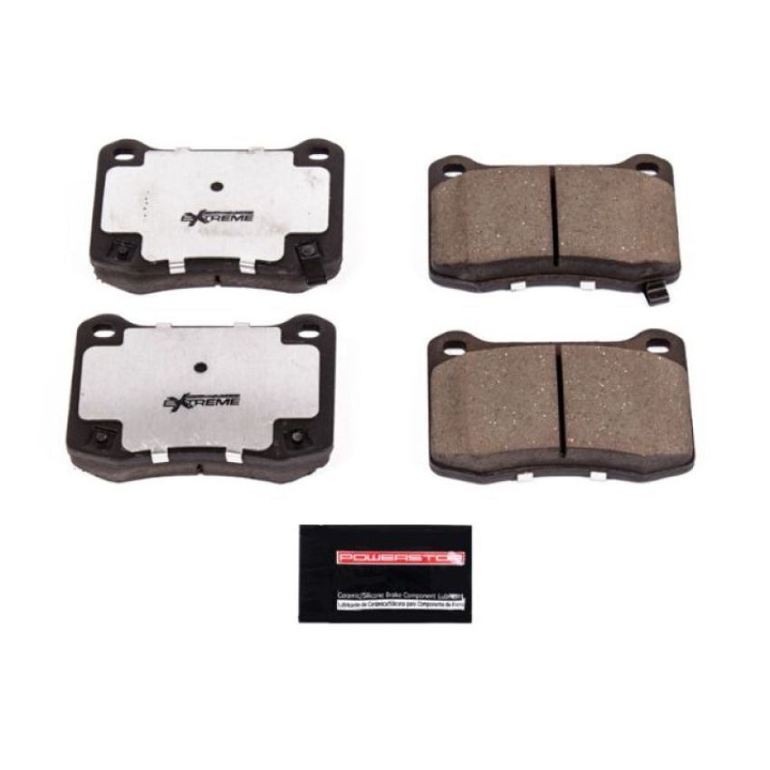 PowerStop Z26-1366 PowerStop - Z26 Performance Carbon-Fiber Ceramic Brake Pads with Hardware Kit