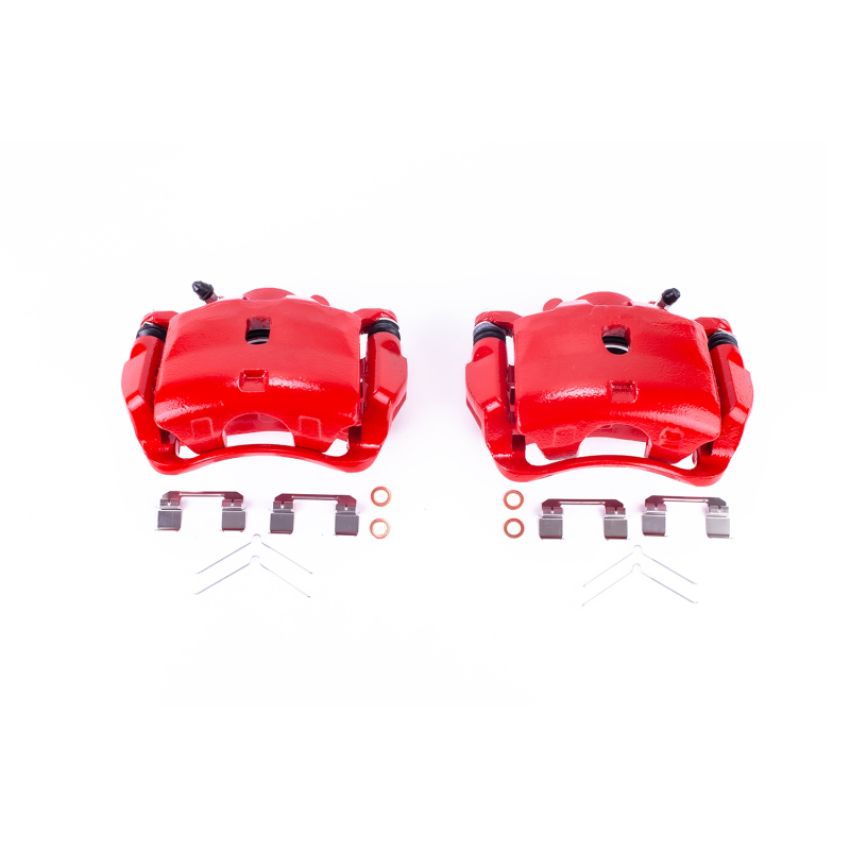 PowerStop S2916 Red Powder Coated Calipers