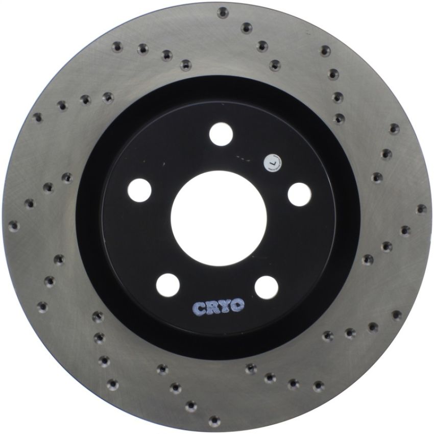 Stoptech 128.62114L Drilled Sport Brake Rotor