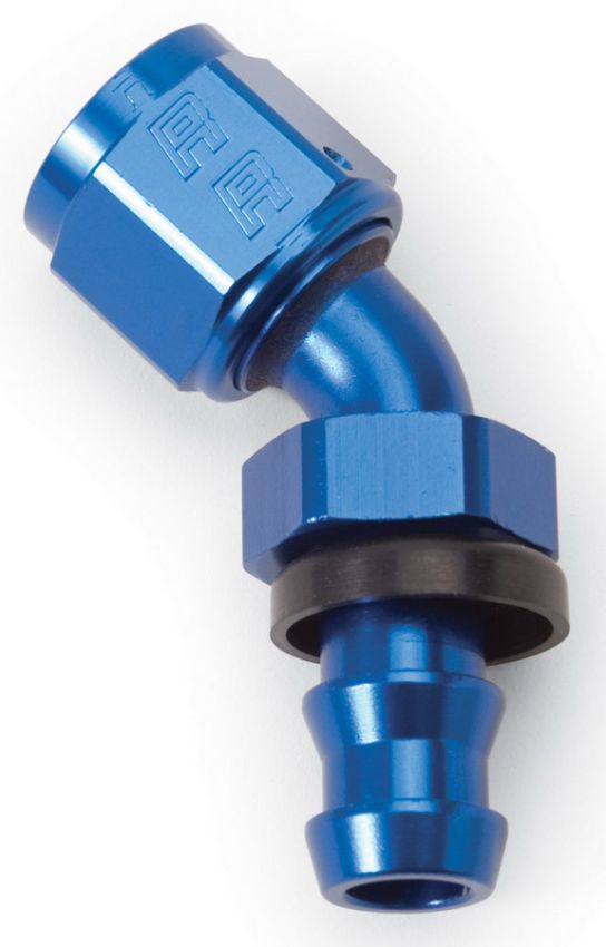 RUSSELL RUS624080 #6 45 Deg Twist-Lok Hose End