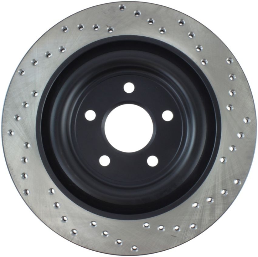 Stoptech 128.20022R Drilled Sport Brake Rotor