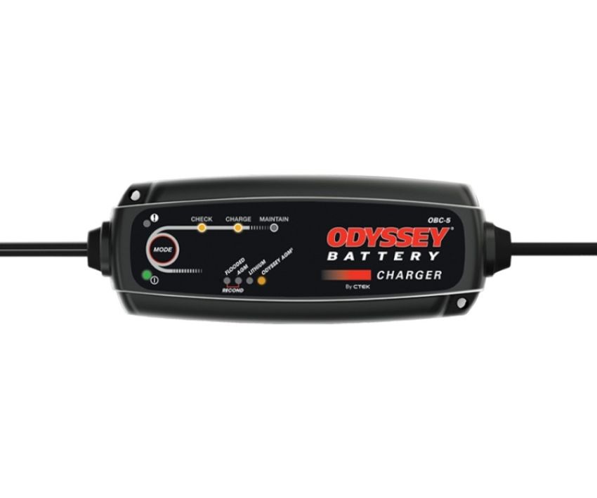 Odyssey Battery OBC-5-A Portable Battery Charger - 5 Amp