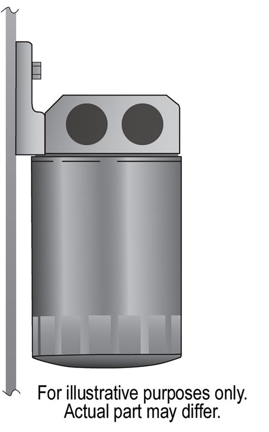 Derale 15709 Side Ports Filter Mount Kit, 1/2