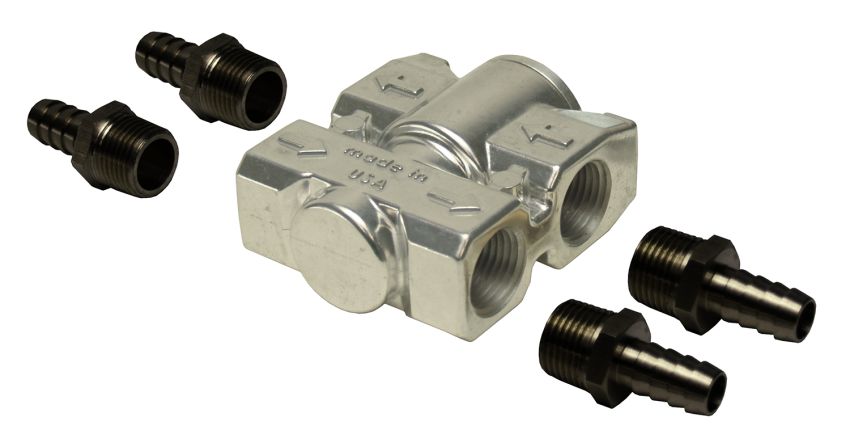 Derale 15719 Fluid Control Thermostat Kit, 1/2