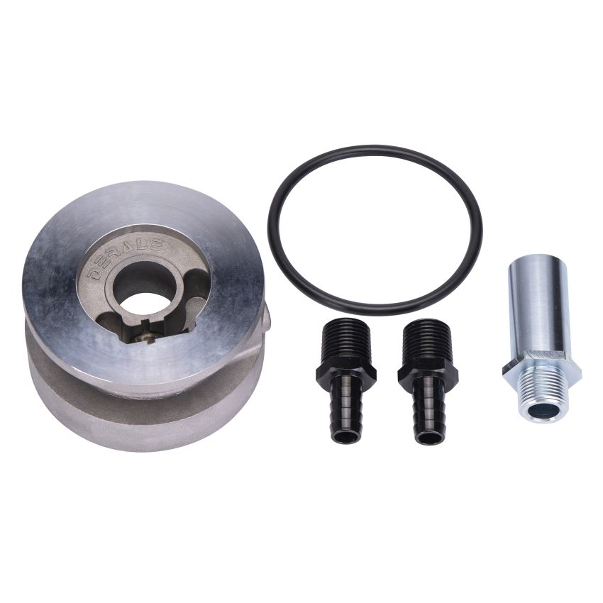 Derale 15720 GM Thermostatic Sandwich Adapter Kit with 1/2