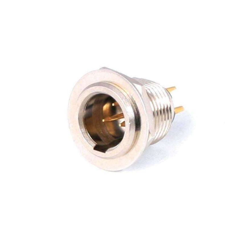 Rugged Radios C3P-PM 3-Pin Panel Mount Mini XLR Connector TB3M