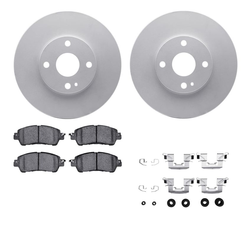 Dynamic Friction 4512-91010 Rotor Kit