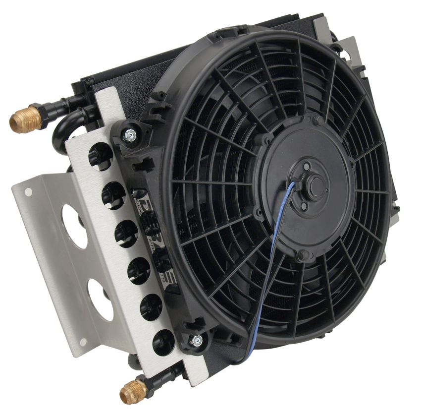 Derale 15800 16 Pass Electra-Cool Remote Fluid Cooler, -8AN