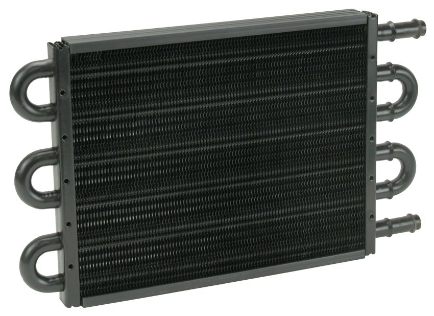 Derale 15831 6 Pass Econo-Cool Tube & Fin Replacement Cooler, 1/2