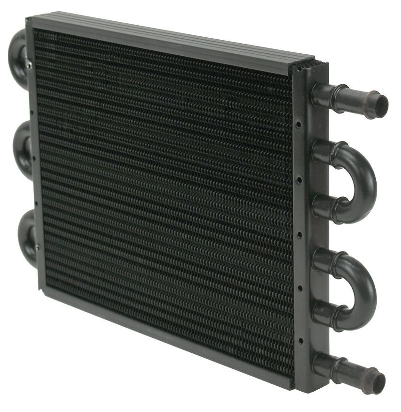 Derale 15831 6 Pass Econo-Cool Tube & Fin Replacement Cooler, 1/2