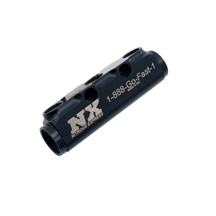 Nitrous Express 15840 FUEL LOG, 3 PORT, W/O FITTINGS