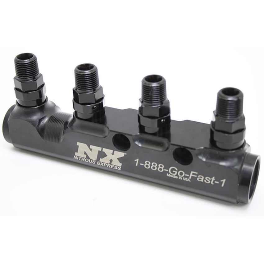 Nitrous Express 15845 FUEL LOG, 5 PORT, With FITTINGS