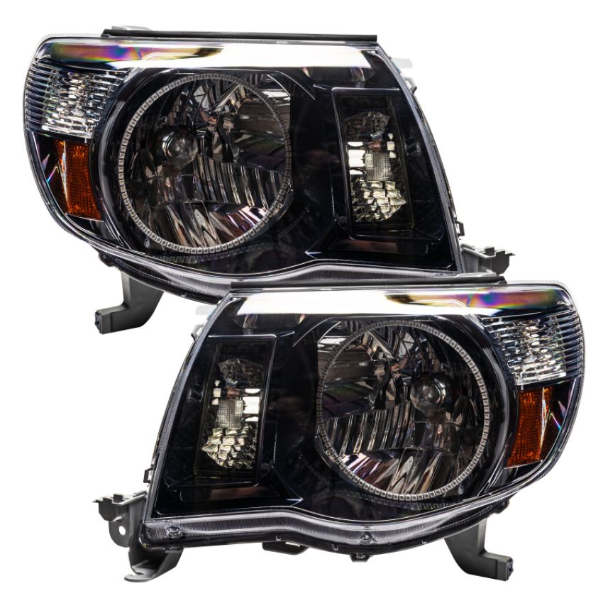 Oracle Lighting 8161-334 SMD Pre-Assembled Headlights, Black Bezel, ColorSHIFT(tm) - No Controller