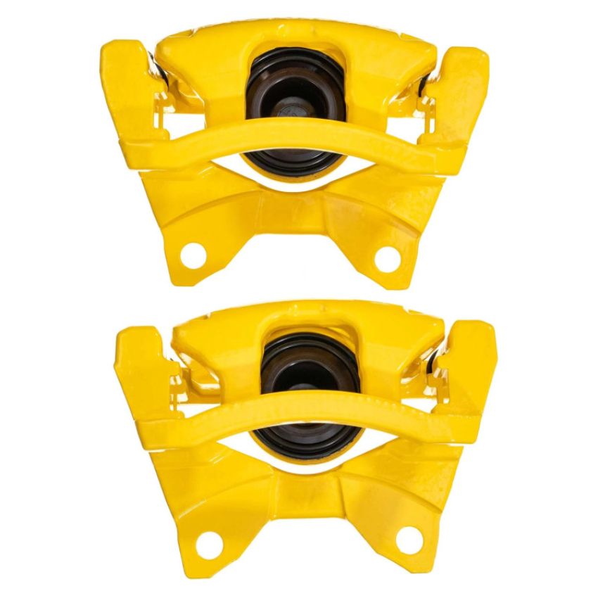 PowerStop S5046YLW Yellow Powder Coated Calipers