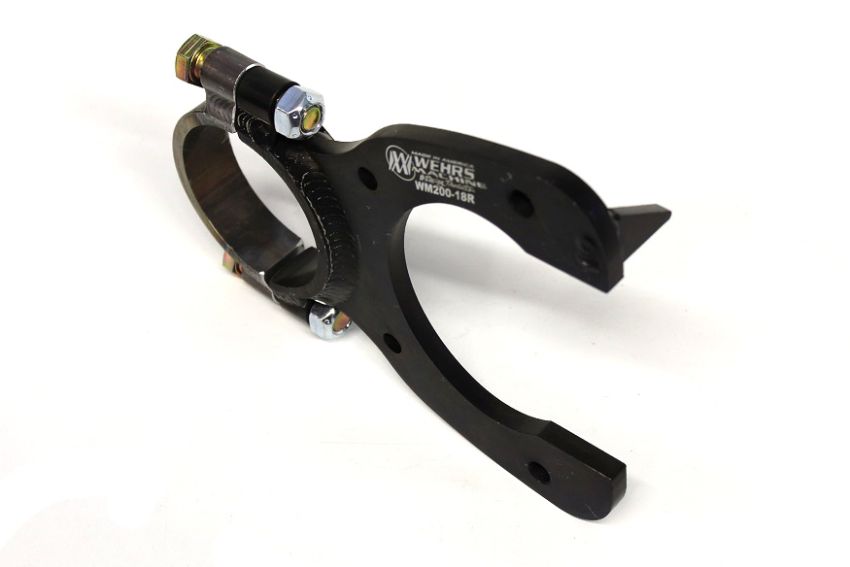 WEHRS MACHINE WEHWM200-18R Caliper Mount Right Clamp-On Metric Fab.