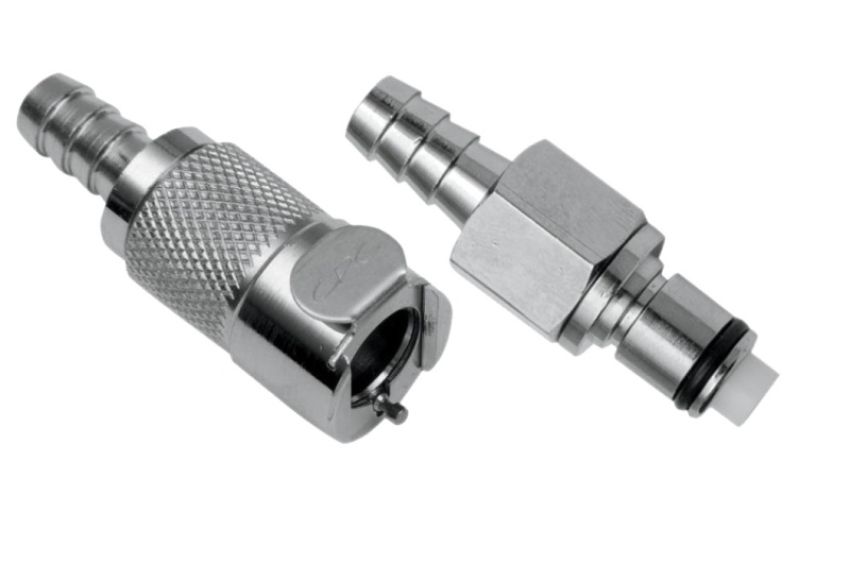 Goodridge MCD04V Fuel Line Coupling for 1/4in ID Hose (202-04)