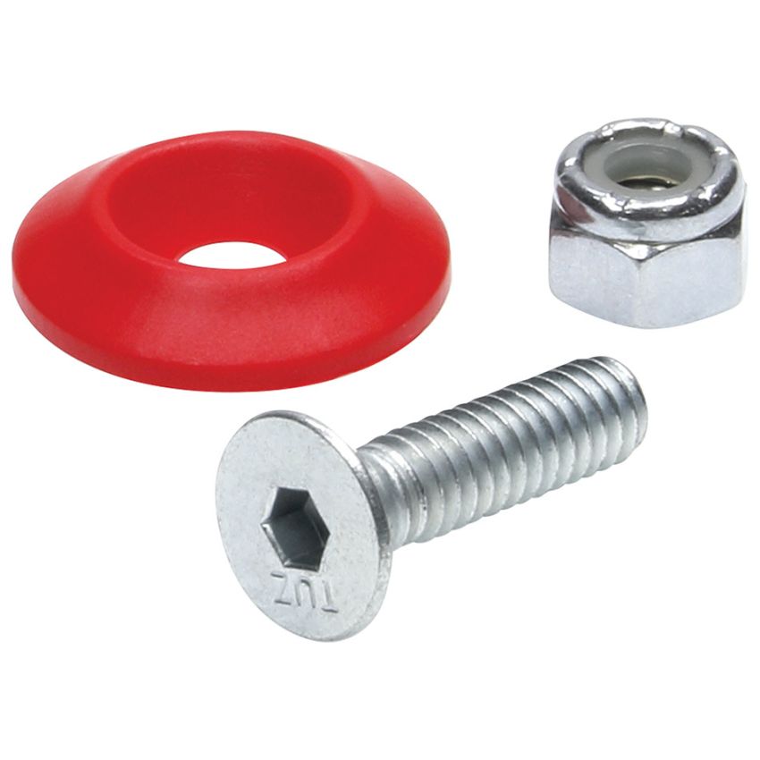 ALLSTAR PERFORMANCE ALL18682 Countersunk Bolt Kit Red 10pk