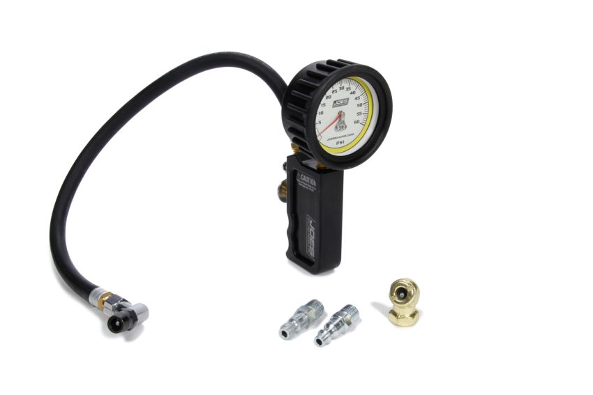 JOES RACING PRODUCTS JOE32491 Tire Inflator 0-60psi Analog Billet Quick Fill