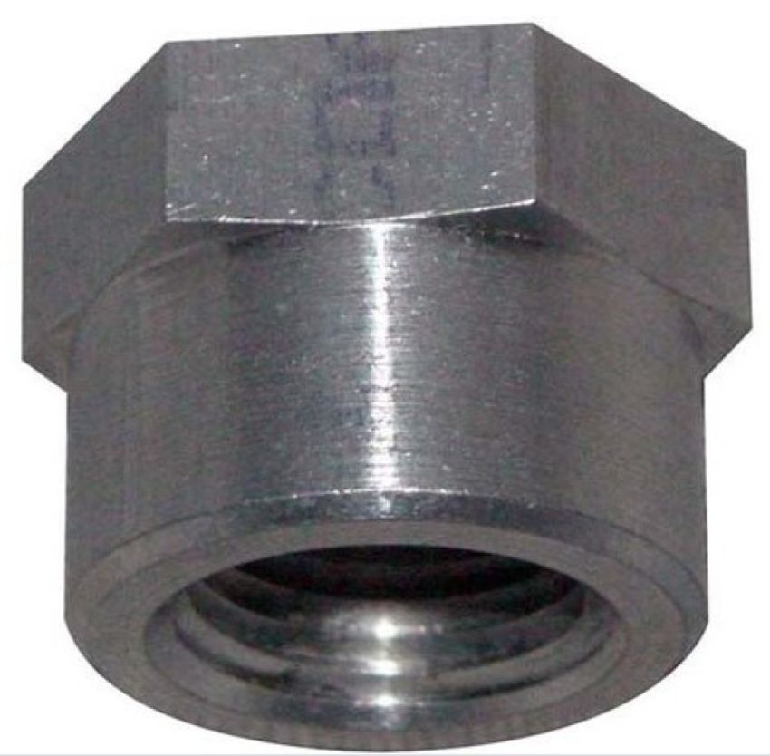 Moroso 22727 1/2in NPT Female Weld-On Bung - Aluminum - Single