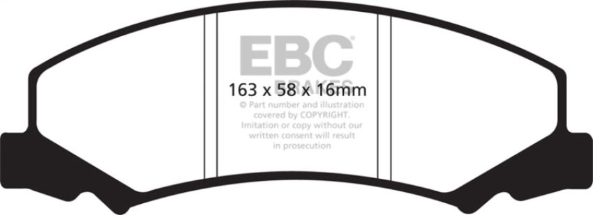 EBC Brakes DP31762C Redstuff Ceramic Low Dust Brake Pads
