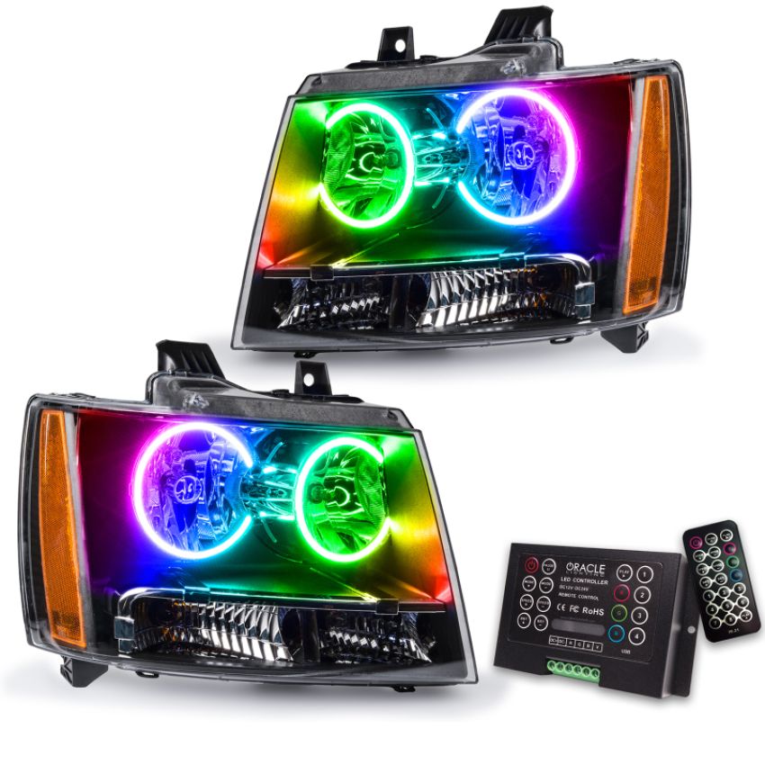 Oracle Lighting 7010-333 SMD Pre-Assembled Headlights, ColorSHIFT(tm) 2.0