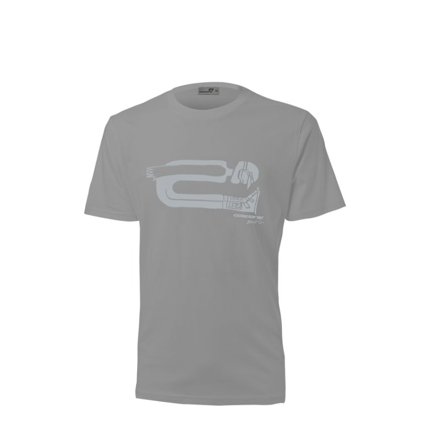 Gaerne 4394-007-M G.Dude Tee Shirt Grey Size - Medium