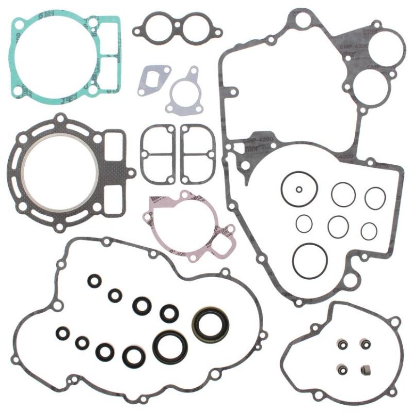 Vertex Pistons 811317 Vertex Gaskets 00-02 KTM EXC 400 Complete Gasket Kit w/ Oil Seals