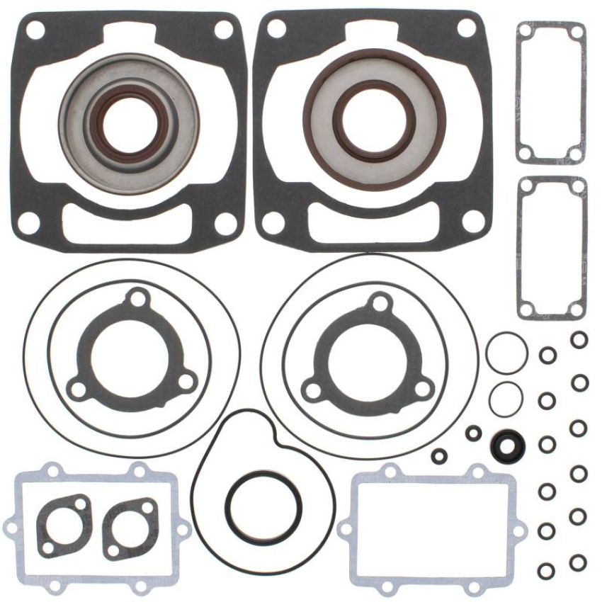 Vertex Pistons 711262 Vertex Gaskets 01-02 Arctic Cat Mountain Cat 800 Complete Gasket Kit w/ Oil Seals