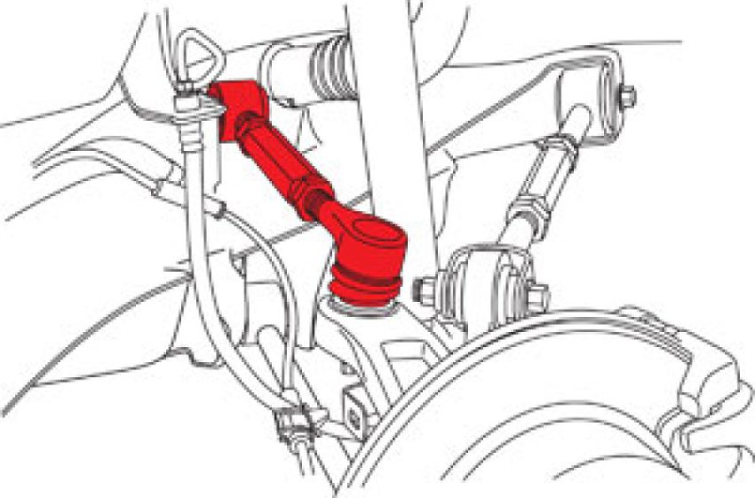 SPECIALTY PRODUCTS COMPANY 67095 ACURA REAR ARM W/BALLJOINT