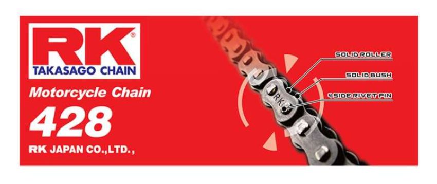 RK Chain 428-100FT RK-M 428-100FT - Natural