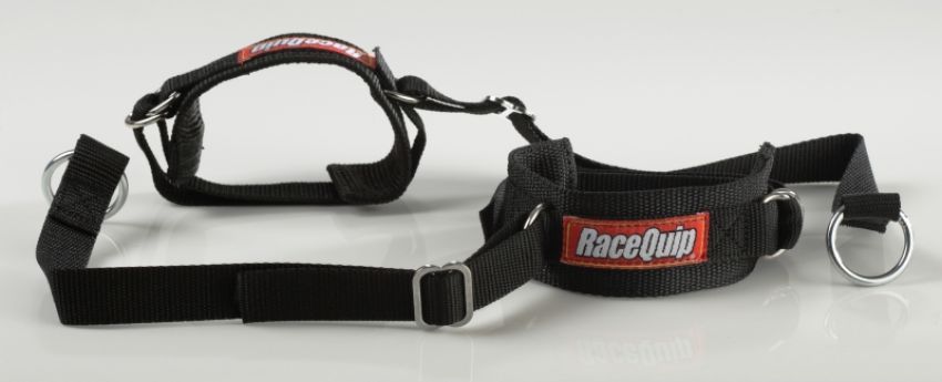 Racequip 391002 Black Std 2ft Arm Restraints