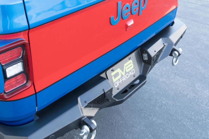 DV8 Offroad RBGL-09 20-23 Jeep Gladiator JT Spec Series Rear Bumper