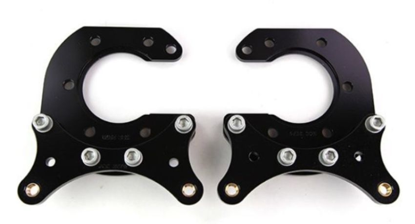 Wilwood 249-2109/10 Brackets (2) - P/S Rear - New Style Big Ford 2.50in Offset