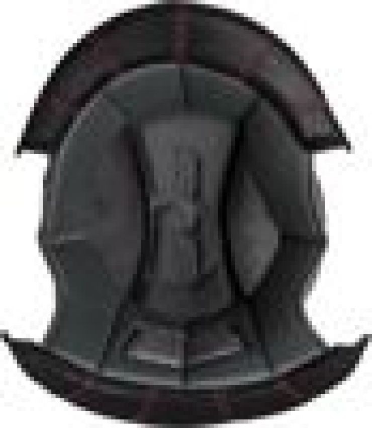 EVS DSHE18-LNR-M Dual Sport Helmet Liner Black - Medium