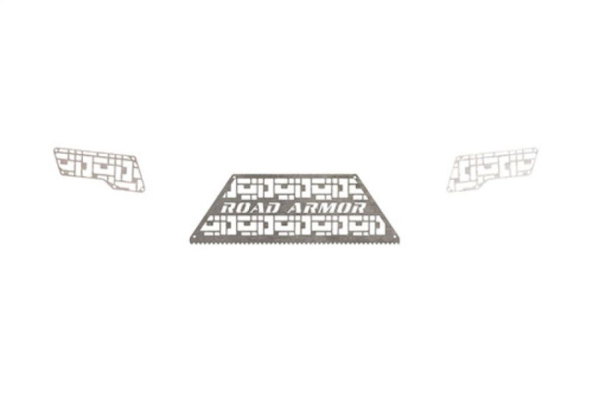 Road Armor 3152DRMD 15-19 Chevy 2500 iDentity Rear Bumper Components - iD Mesh - Raw