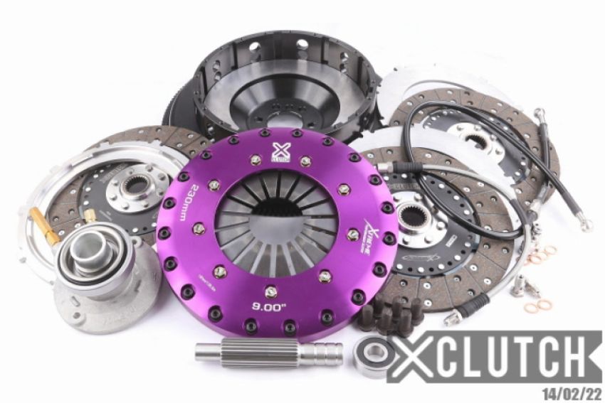 XCLUTCH XKGM23632-3G 15-17 Chevrolet SS Base 6.2L 9in Triple Solid Organic Clutch Kit